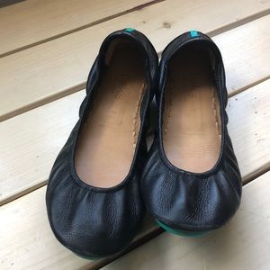 Tieks matte black size 7